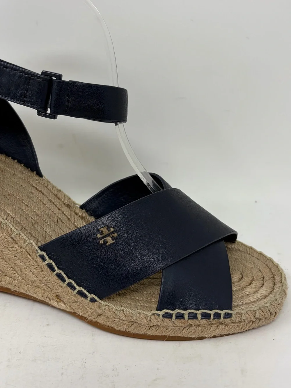 EUC Tory Burch Bimba Wedge Espadrille Size 9.5